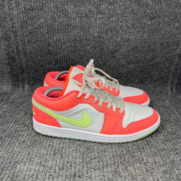 Nike Air Jordan 1 Low SE Lava Glow Barely Volt White Mens Size 10 FN6772-671 - Picture 1 of 9